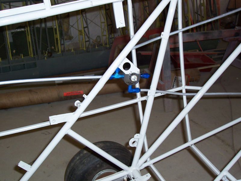 New fule lines and valve