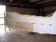 Preparing for blue on fuselage