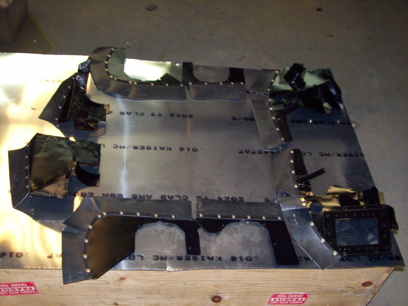 Baffles complete and ready to install