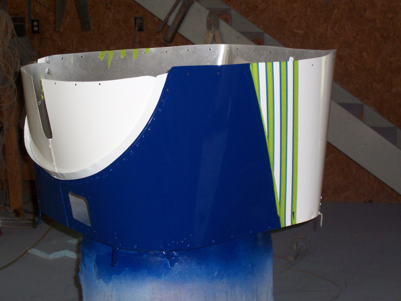 Boot cowl blue