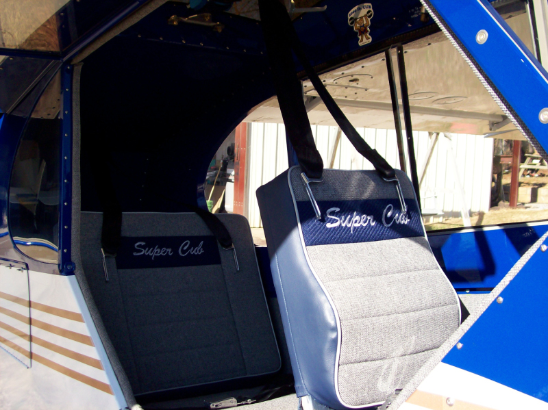 Complete interior rear seat