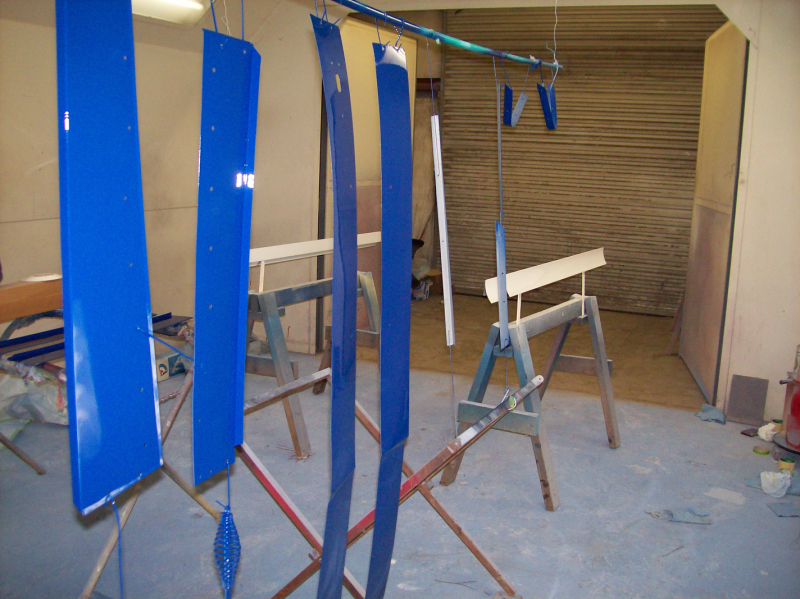 Fairings painted 2