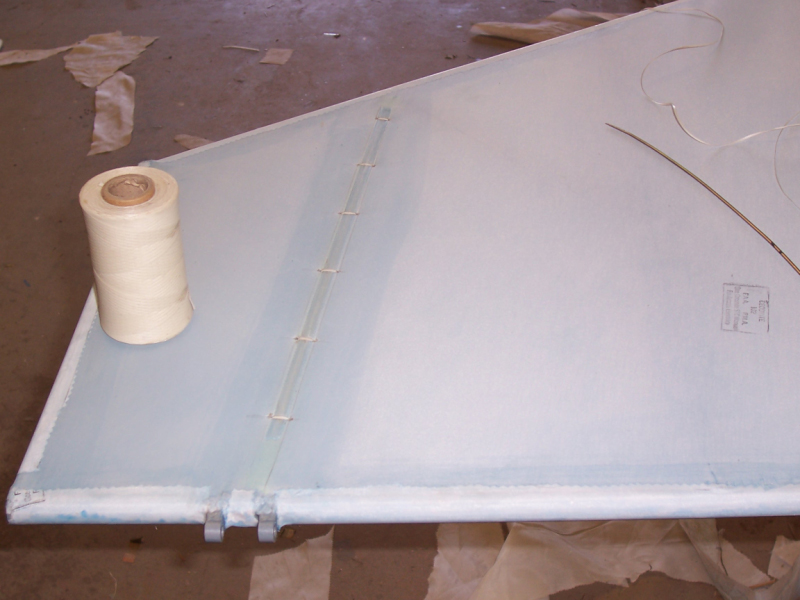 Fin stitching