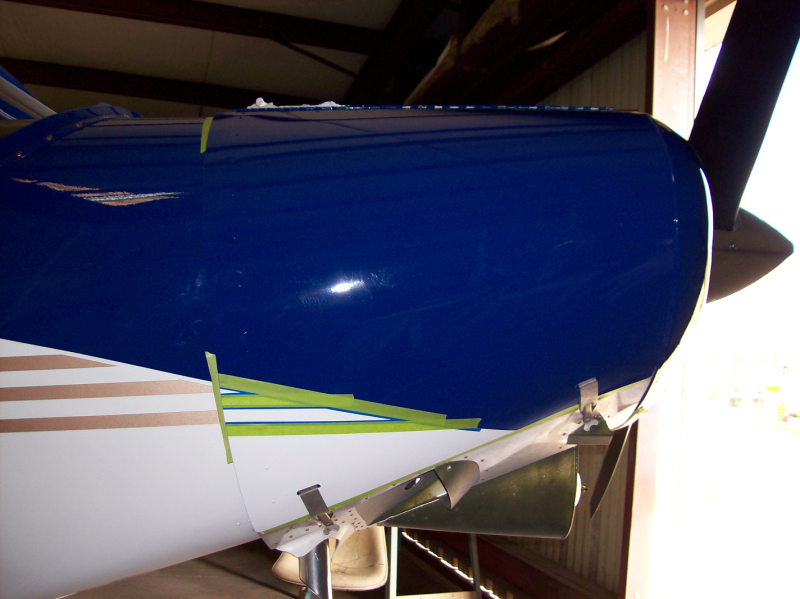 Final fitting of cowl RS