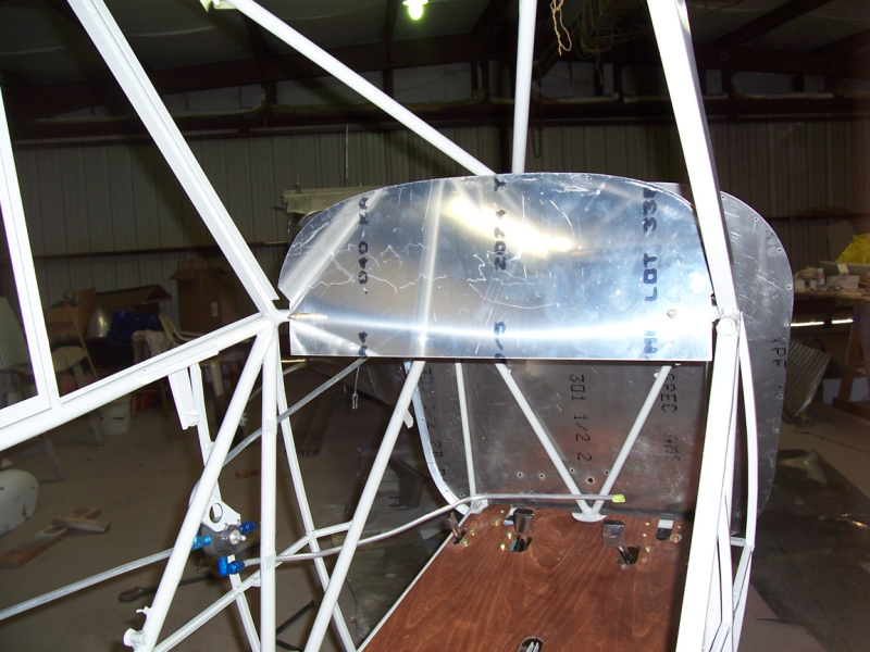 First test fit of panel