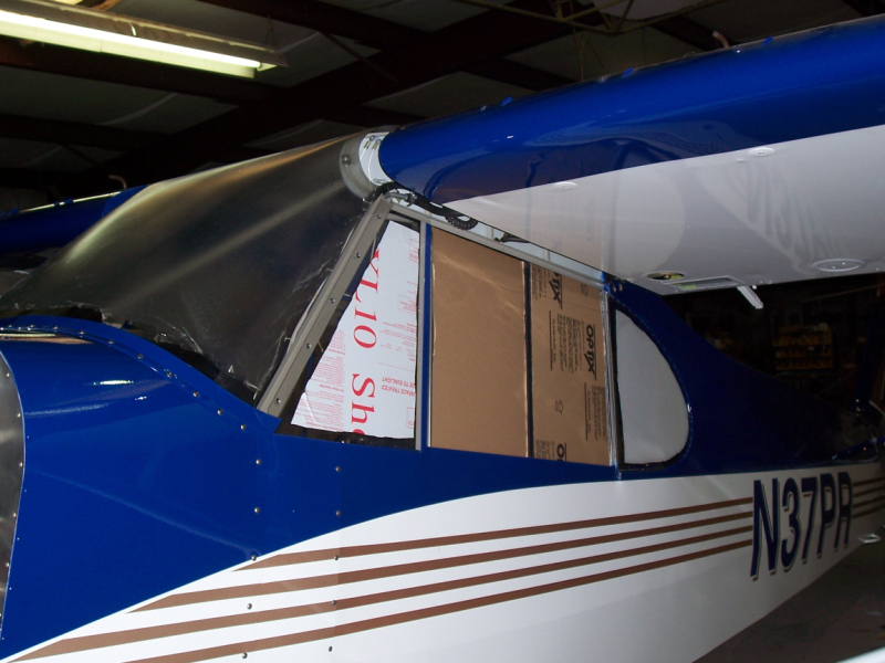 Fitting of windows and windshield