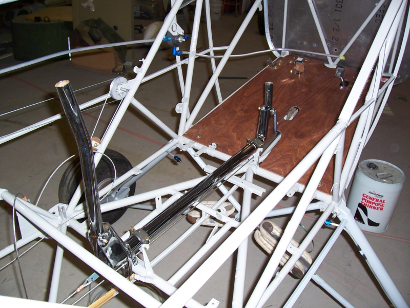 Fitting torque tube and cables