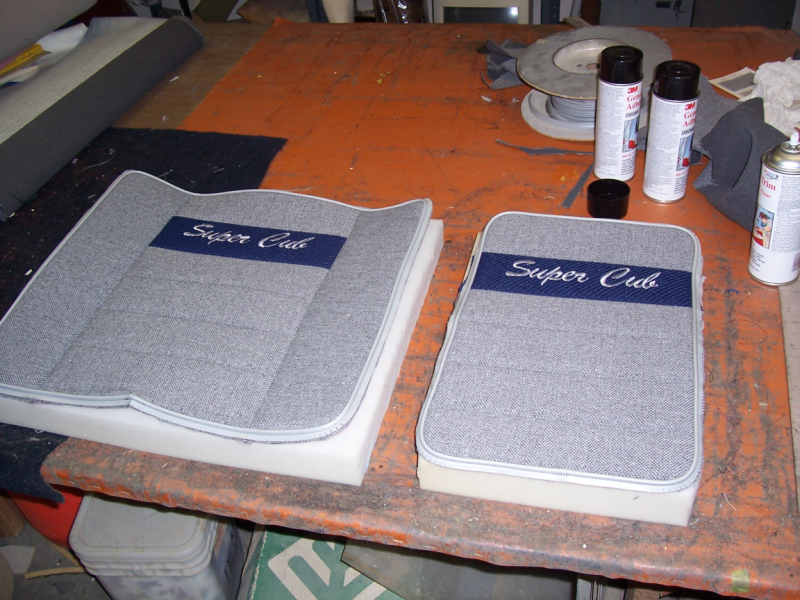 Front and rear seat inserts