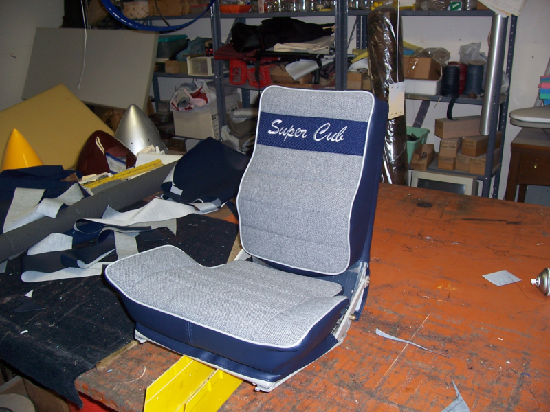 Front seat cushions complete