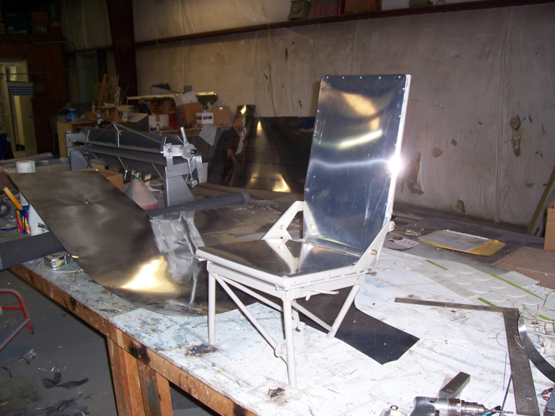 Front seat with base