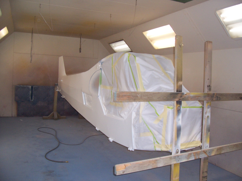 Fuselage first white 2