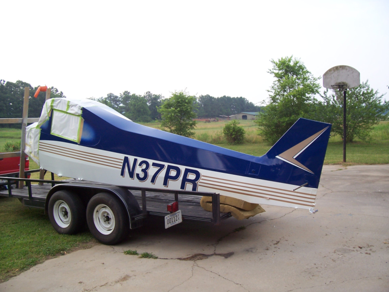 Fuselage in clear 1