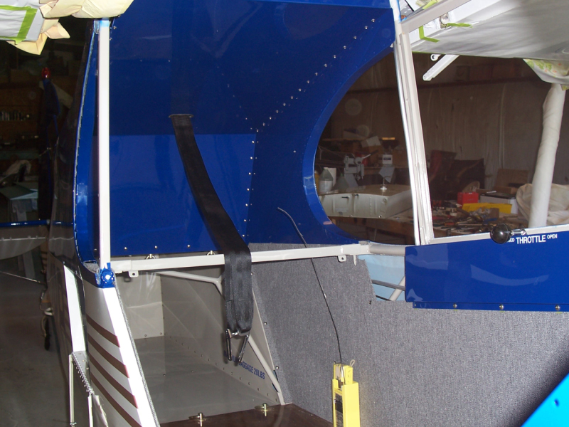 Headliner installed