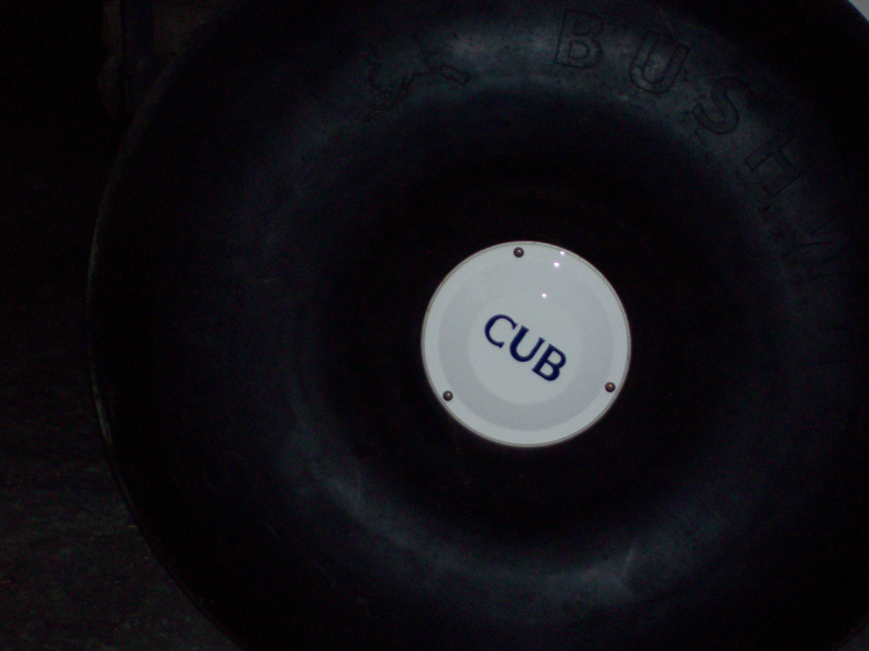Hub cap installed