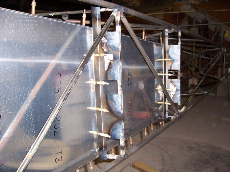 Middle and rear support