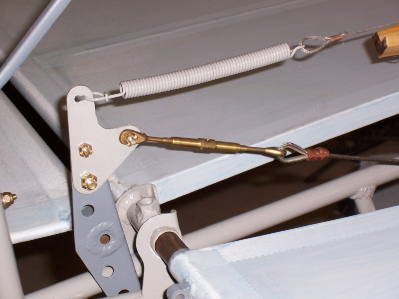 New elevator cables & turnbuckles