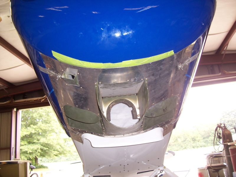 New fabricated lower cowl