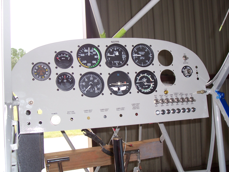Panel-waiting on avionics
