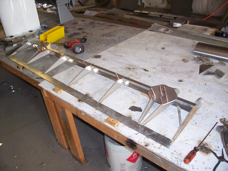 Reinforceing plates added