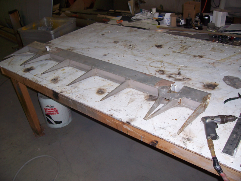 Right flap before rebuild