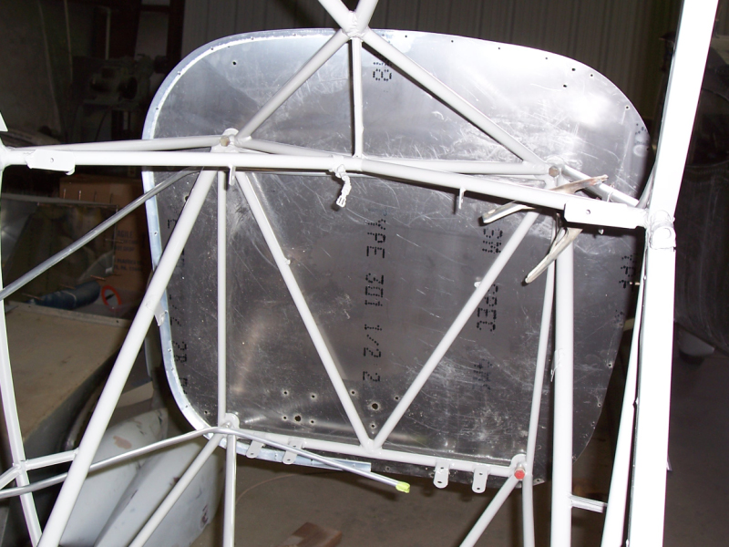 Stainless firewall rear view