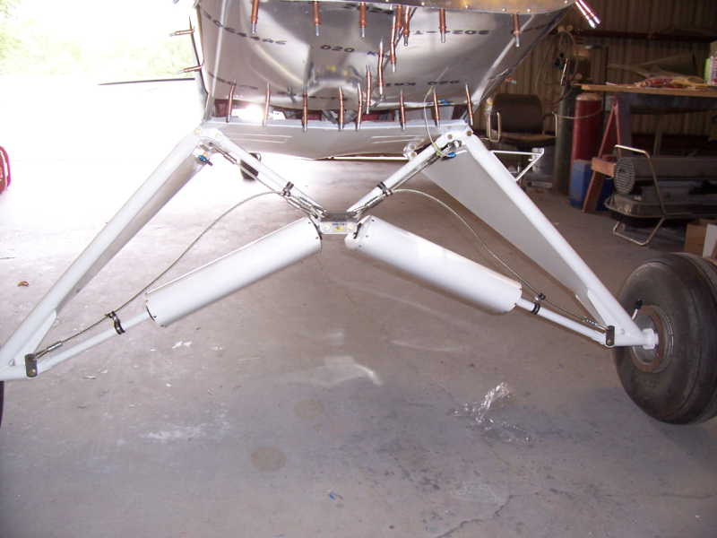 Streamlines and safety cables installed
