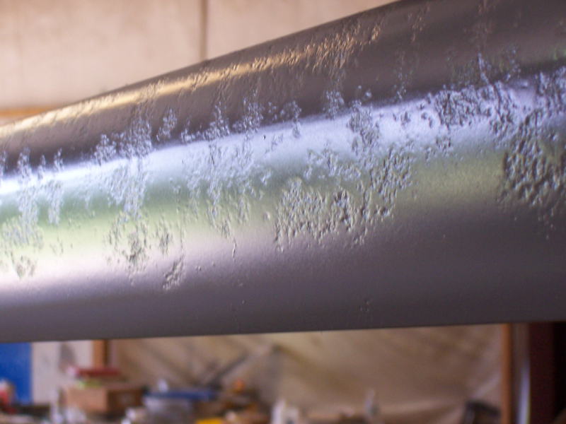 Struts blasted and primed