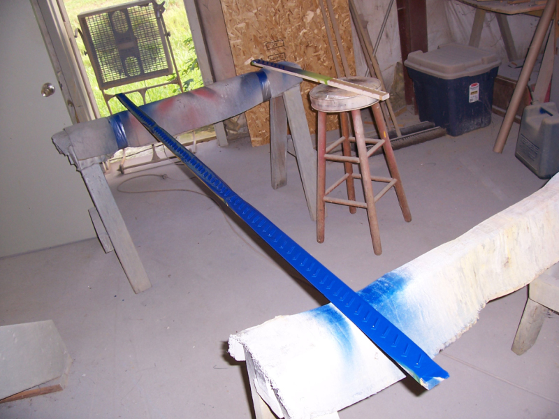 VG's painted blue
