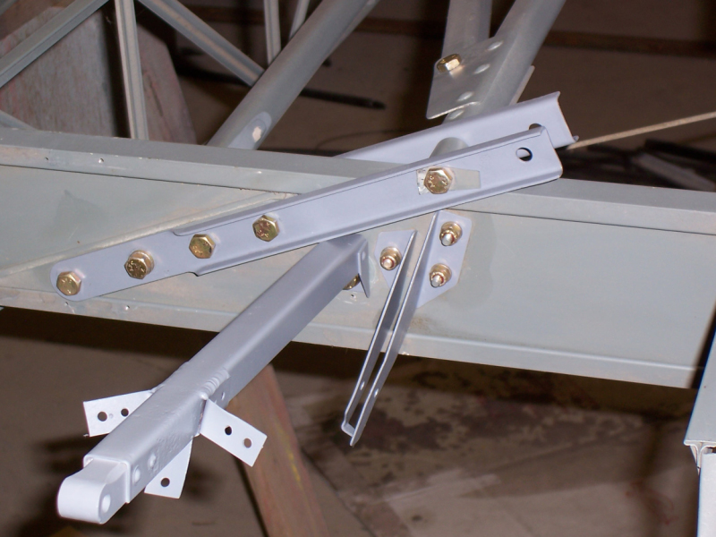 Wing hardware installed 1