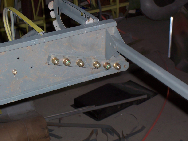 Wing hardware installed 2