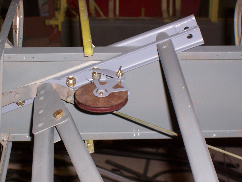 Wing hardware installed 3