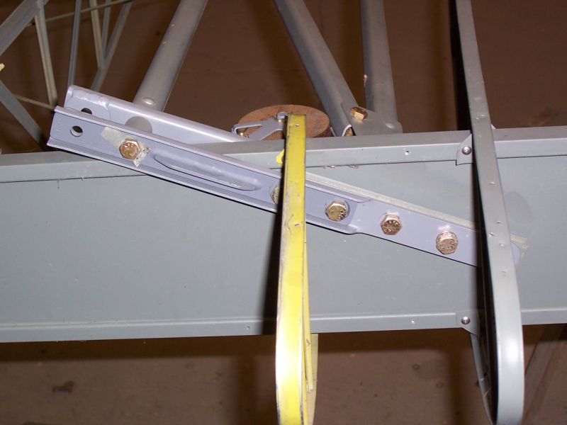 Wing hardware installed 4