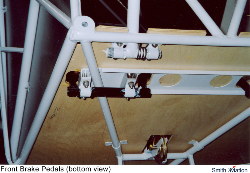 Front Brake Pedals -Bottom View