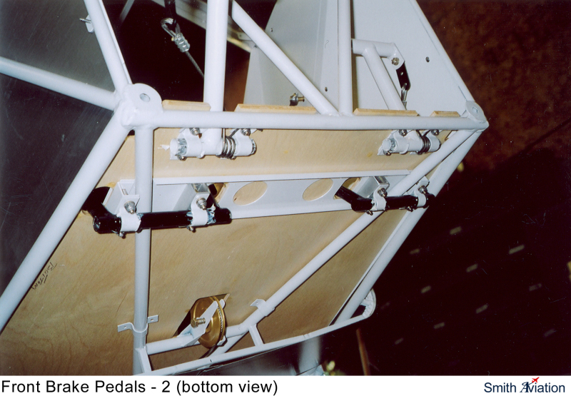 Front Brake Pedals 2 - bottom view