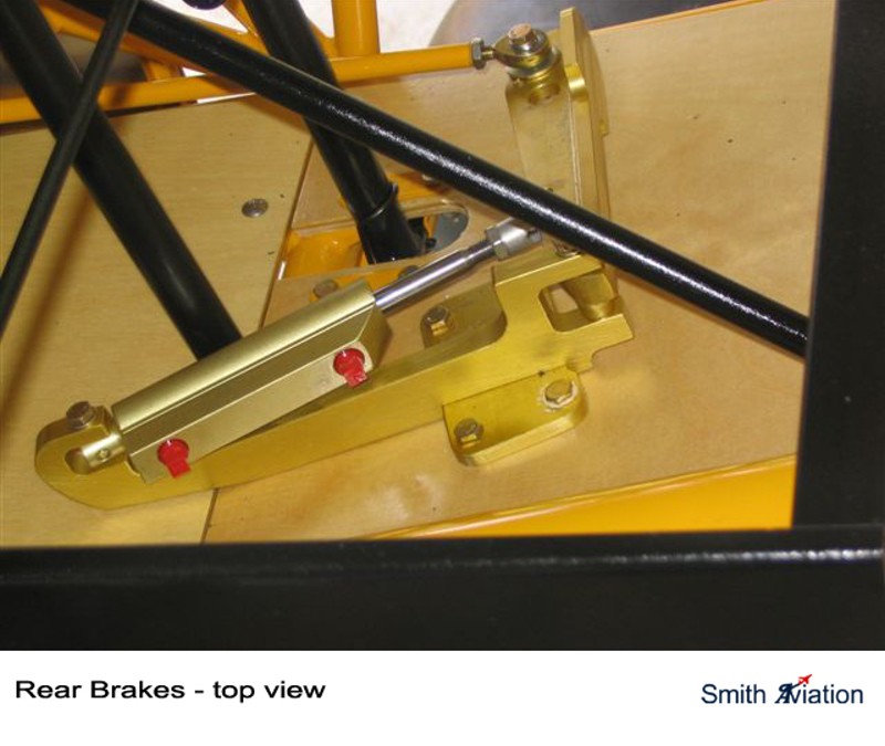 Rear Brakes - top view