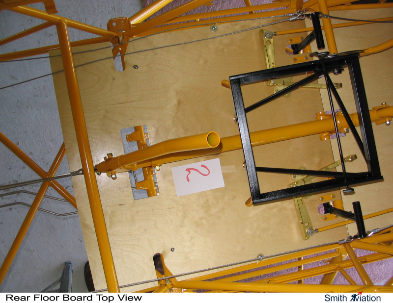 Rear Floor Board -top view
