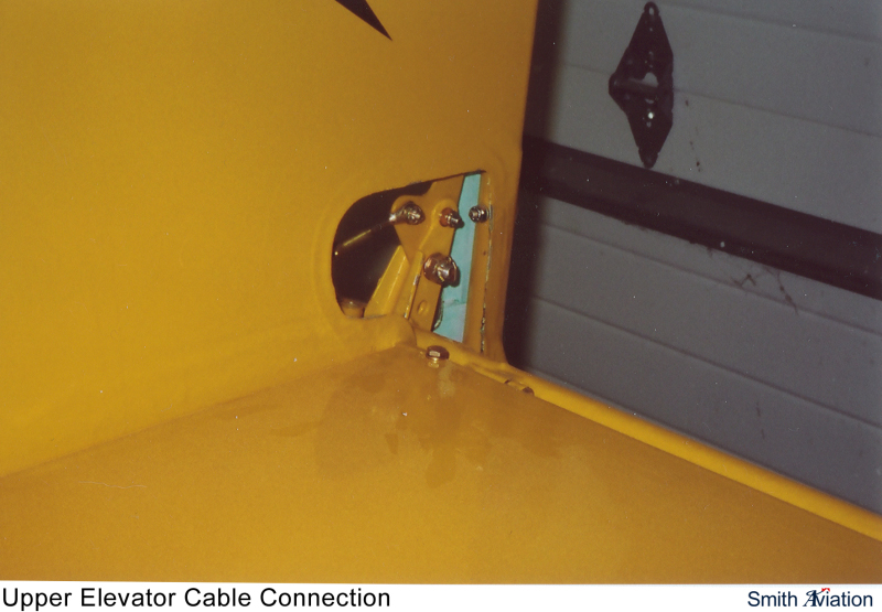 Upper Elevator Cable Connection